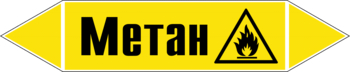 Маркировка трубопровода "метан" (пленка, 716х148 мм) - Маркировка трубопроводов - Маркировки трубопроводов "ГАЗ" - . Магазин Znakstend.ru